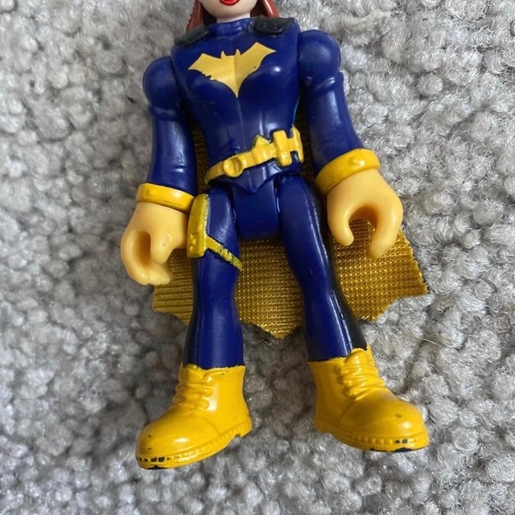 Imaginext DC Super Friends The Joker Steamroller Vehicle with Batman + Batgirl - Picture 8 of 12